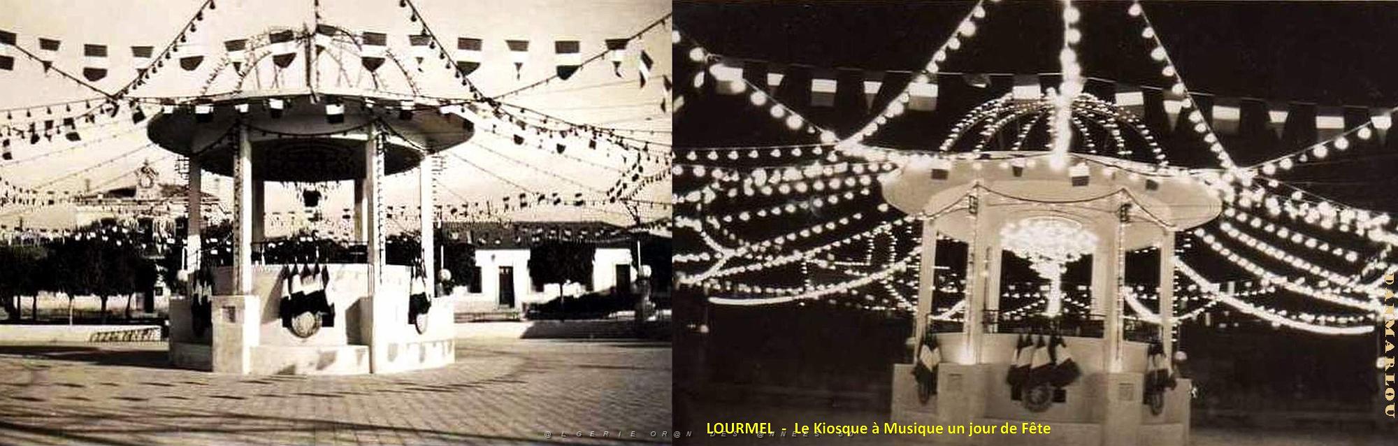 Lourmel - Kiosque a Musique un jour de Fete.jpg